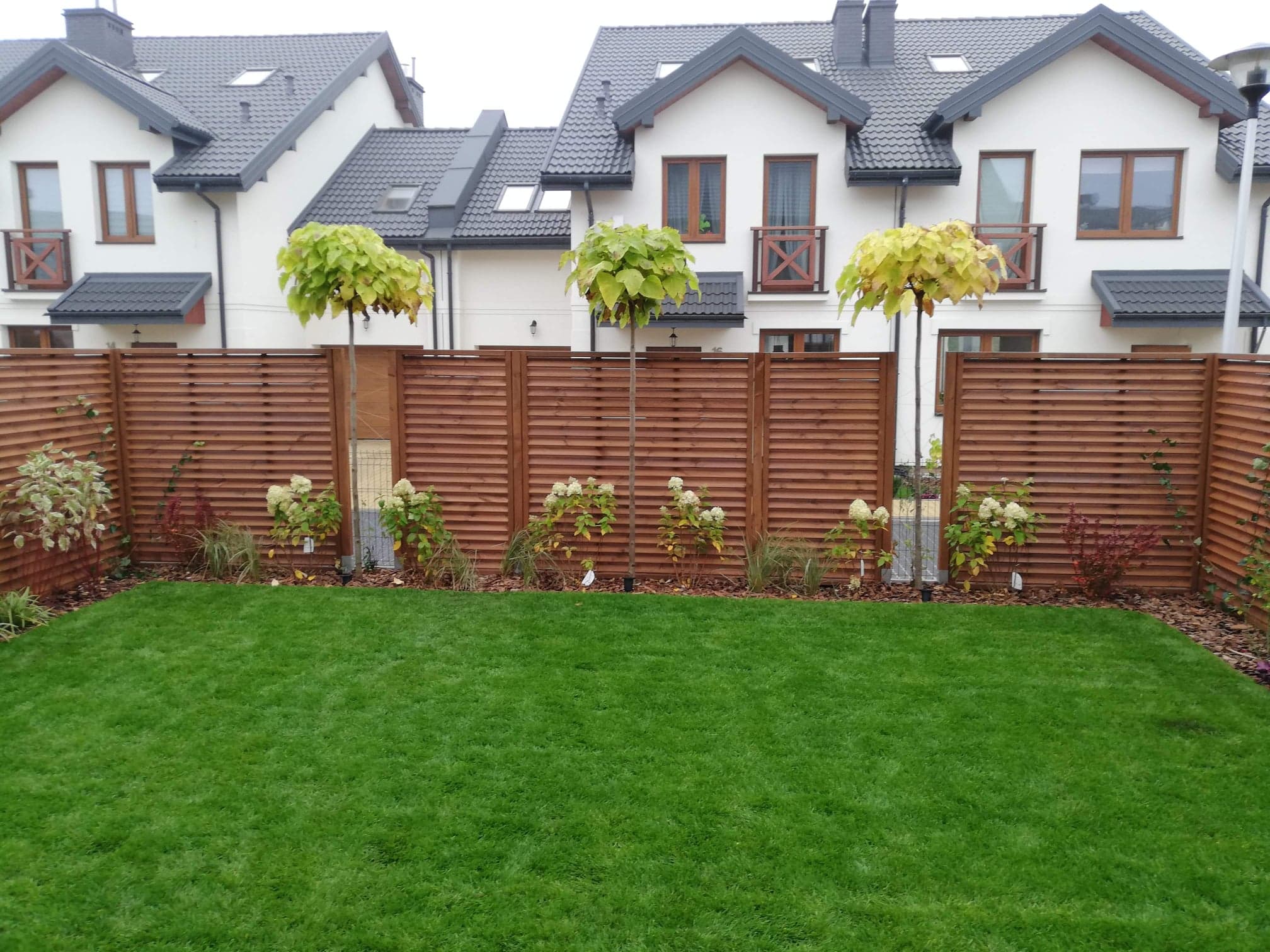 Płot żaluzjowy - żaluzja drewniana Z03 180x180cm - obrazek 13